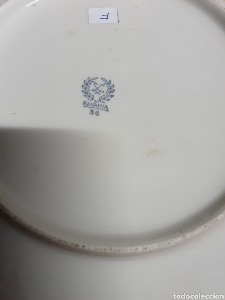 Antig&uuml;edades: Bandeja Porcelana - Foto 3