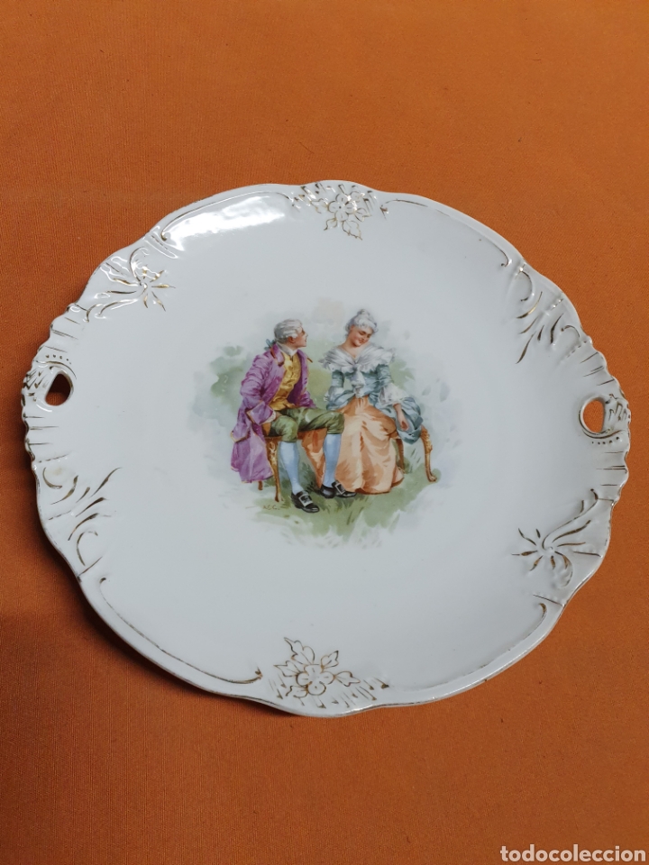 Antig&uuml;edades: Bandeja Porcelana - Foto 1
