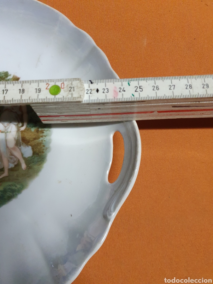 Antig&uuml;edades: Bandeja Porcelana - Foto 2