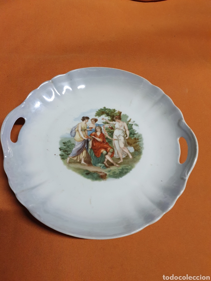 Antig&uuml;edades: Bandeja Porcelana - Foto 1