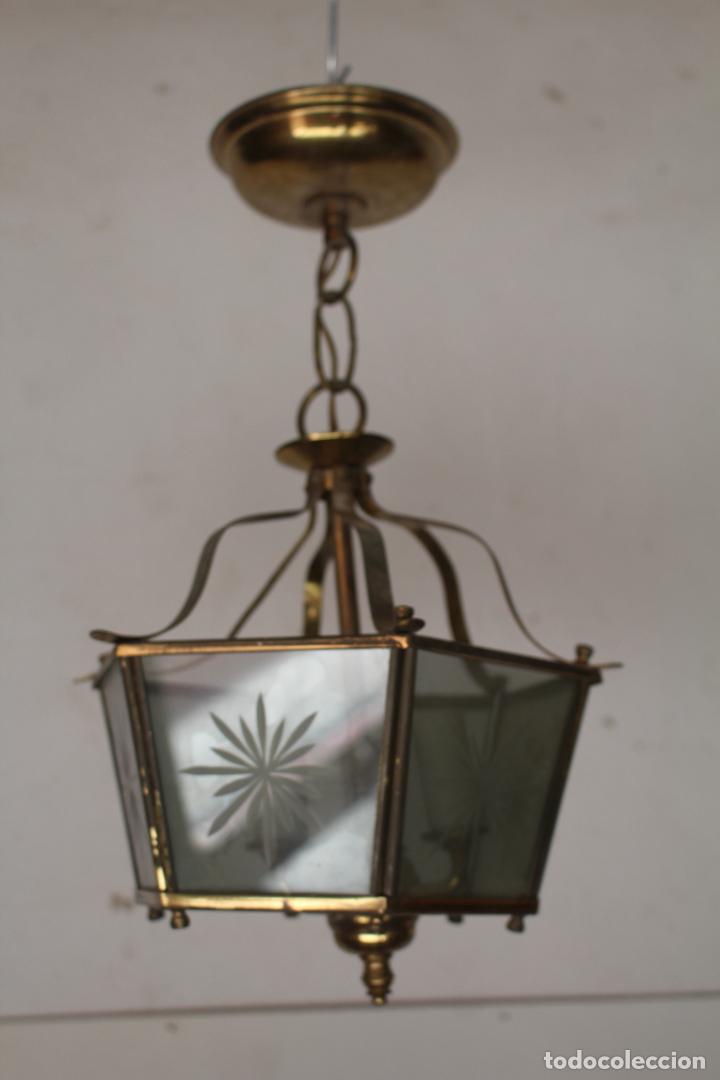 Antig&uuml;edades: lampara de techo farol - Foto 3