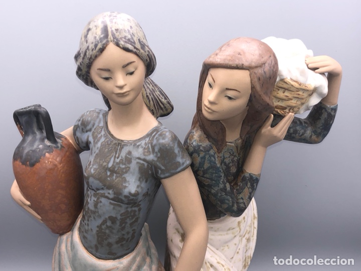 Antig&uuml;edades: REF: 01012109 &ldquo;AGUADORA Y LAVANDERA&rdquo; LLADR&Oacute; - Foto 6