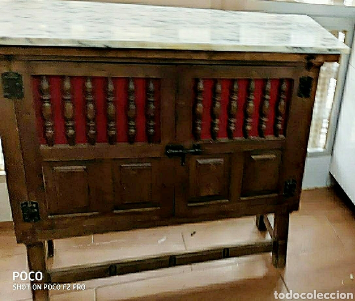 Antig&uuml;edades: Mueble de entrada castellano - Foto 3