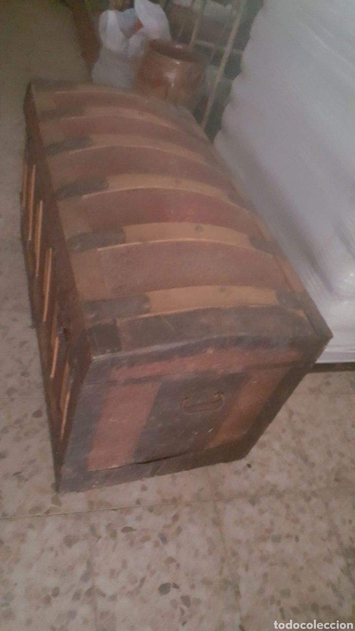 Antig&uuml;edades: BAUL DE CHAPA - Foto 3