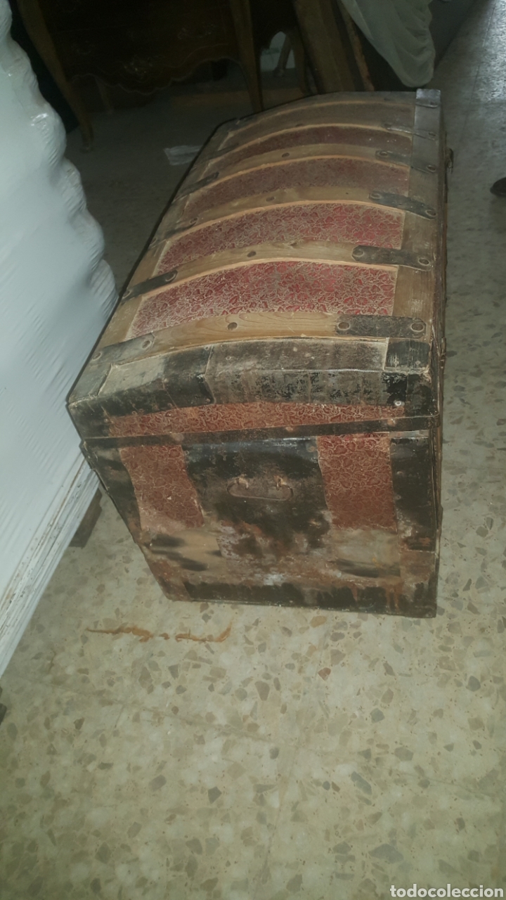 Antig&uuml;edades: BAUL DE CHAPA - Foto 1