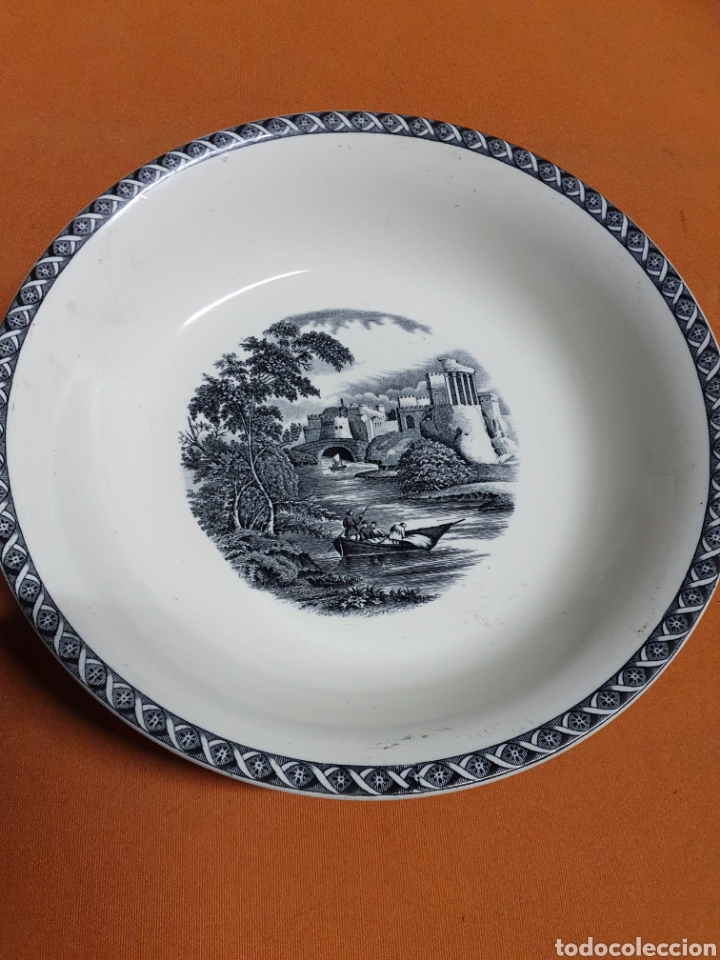 Antig&uuml;edades: Cuenco Porcelana - Foto 1