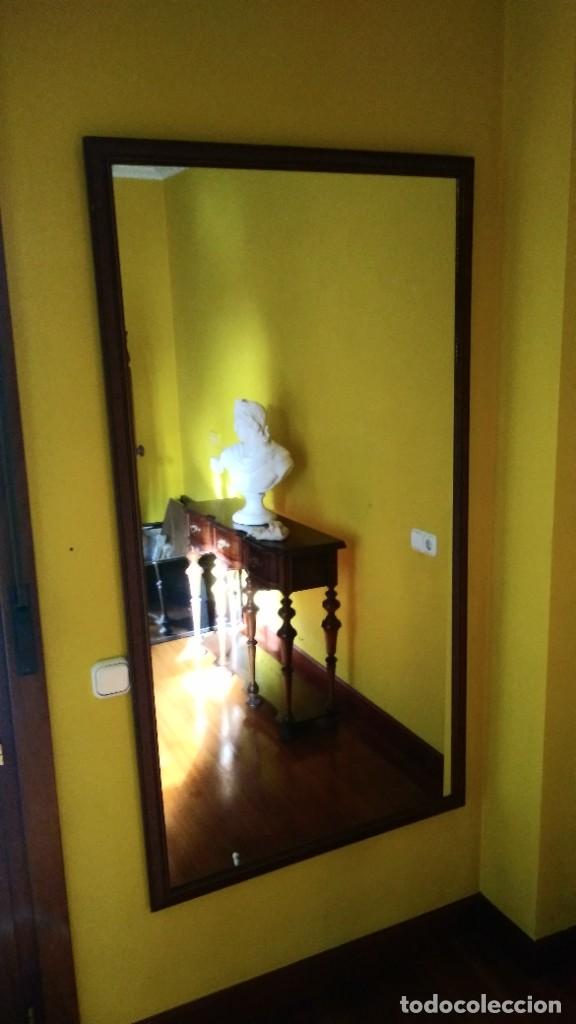 Antig&uuml;edades: ESPEJO DE PARED MUY ANTIGUO - Foto 1