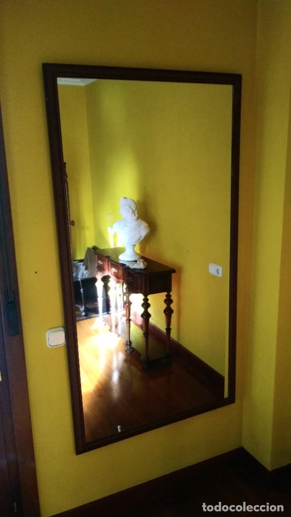 Antig&uuml;edades: ESPEJO DE PARED MUY ANTIGUO - Foto 2