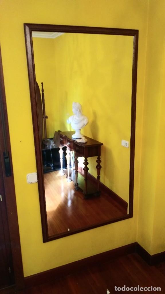 Antig&uuml;edades: ESPEJO DE PARED MUY ANTIGUO - Foto 3