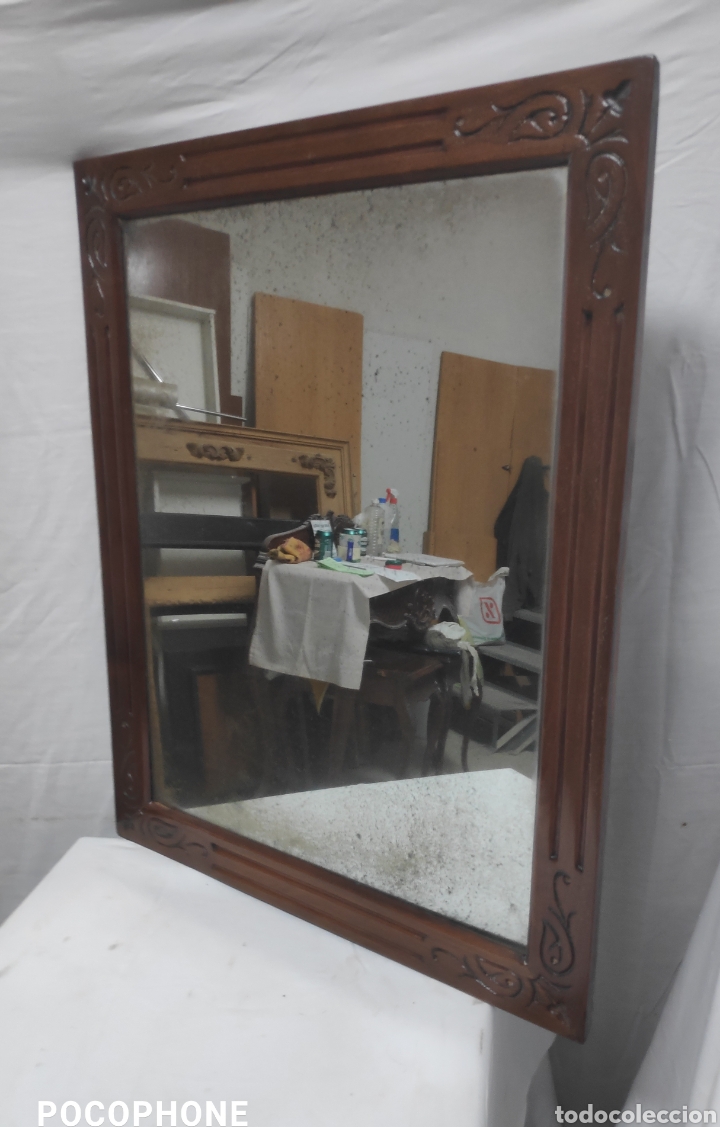 Antig&uuml;edades: Marco de caoba - Foto 4