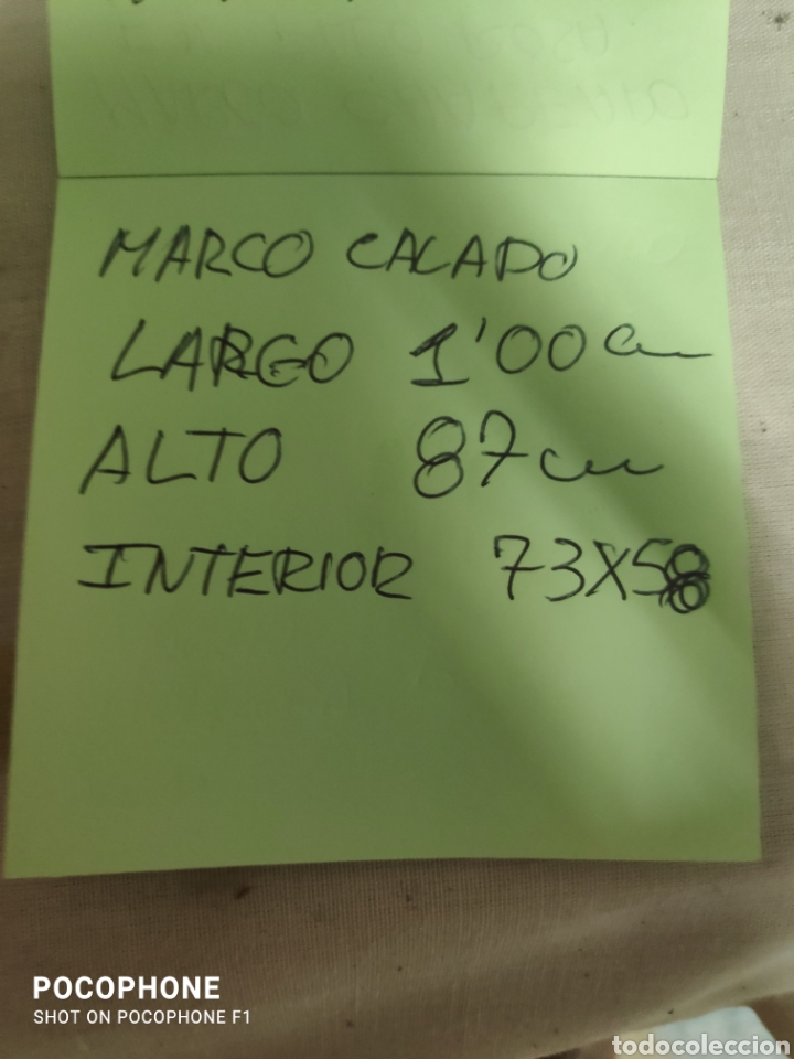 Antig&uuml;edades: Marco color nogal - Foto 5