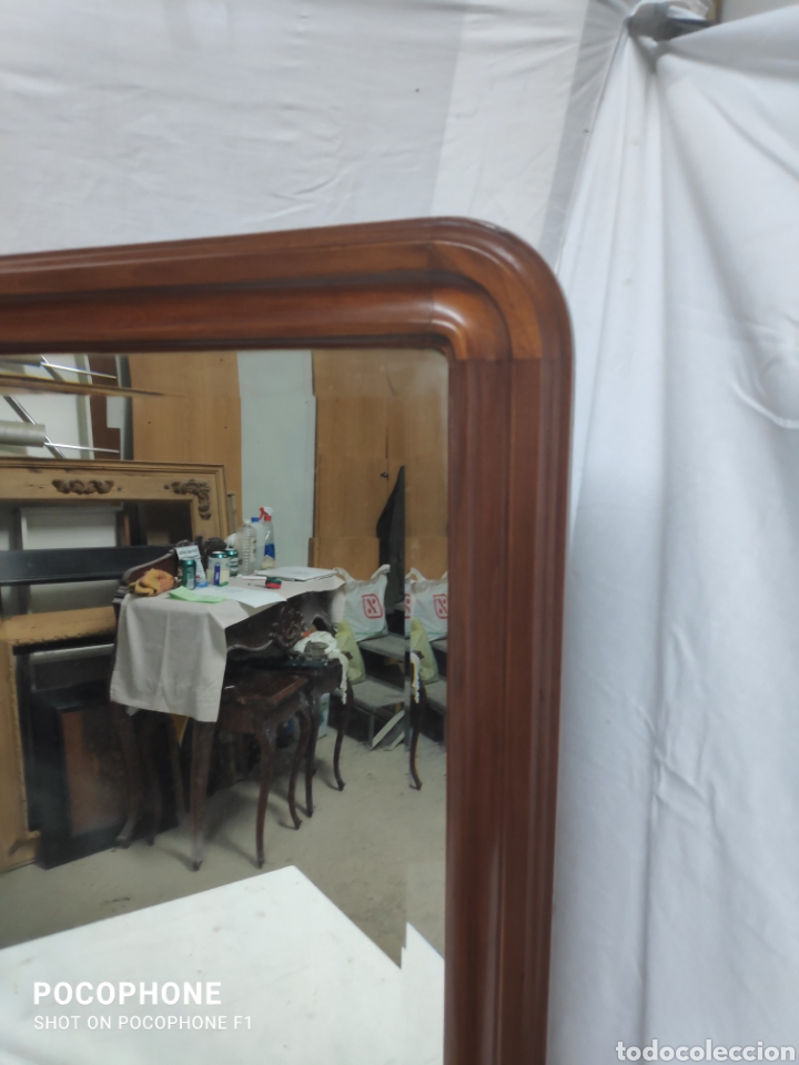 Antig&uuml;edades: Marco de caoba horizontal - Foto 2