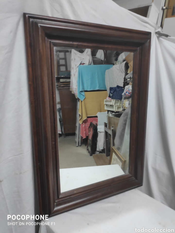 Antig&uuml;edades: Marco de casta&ntilde;o - Foto 1
