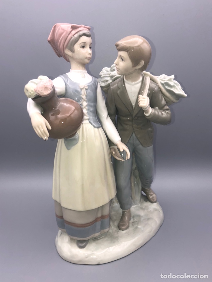 Antig&uuml;edades: REF: 01001241 &ldquo;ROMANCE ALDEANO&rdquo; LLADR&Oacute; - Foto 2