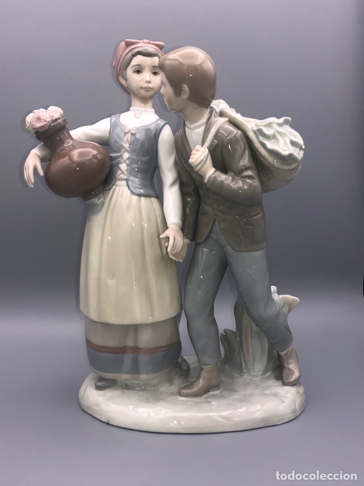 Antig&uuml;edades: REF: 01001241 &ldquo;ROMANCE ALDEANO&rdquo; LLADR&Oacute; - Foto 4