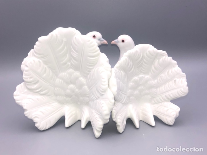 Antig&uuml;edades: REF: 01001169 &ldquo;PAREJA DE PALOMAS&rdquo; LLADR&Oacute; - Foto 11