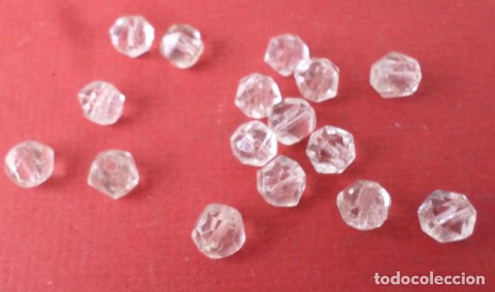 Antig&uuml;edades: 16 piezas de cristal de l&aacute;mpara - Foto 4