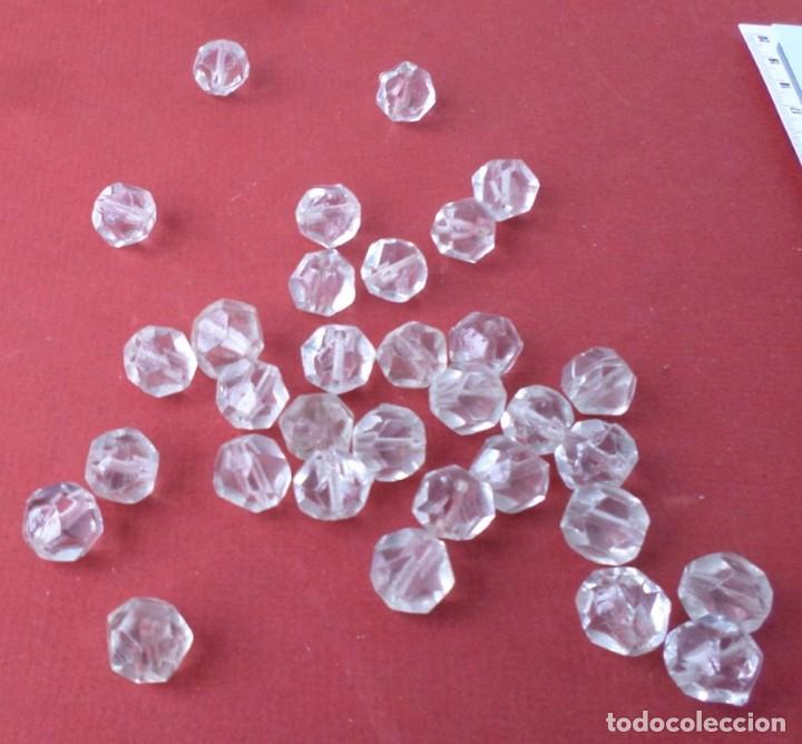 Antig&uuml;edades: 32 piezas de cristal de l&aacute;mpara - Foto 4