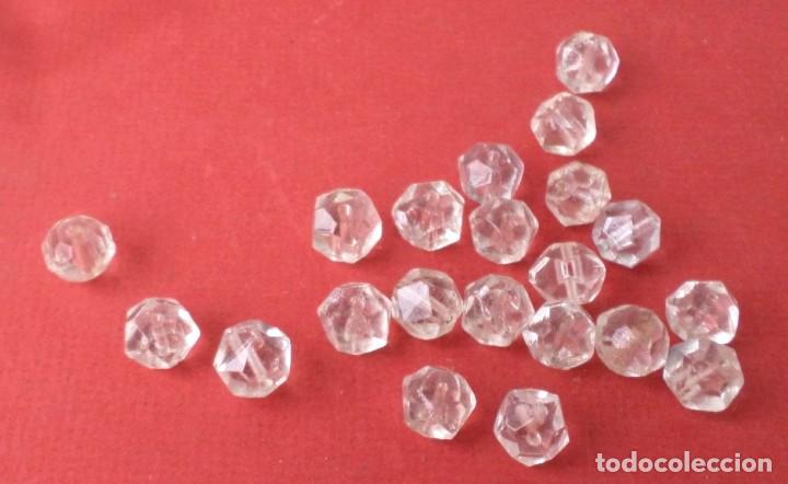 Antig&uuml;edades: 21 piezas de cristal de l&aacute;mpara - Foto 4