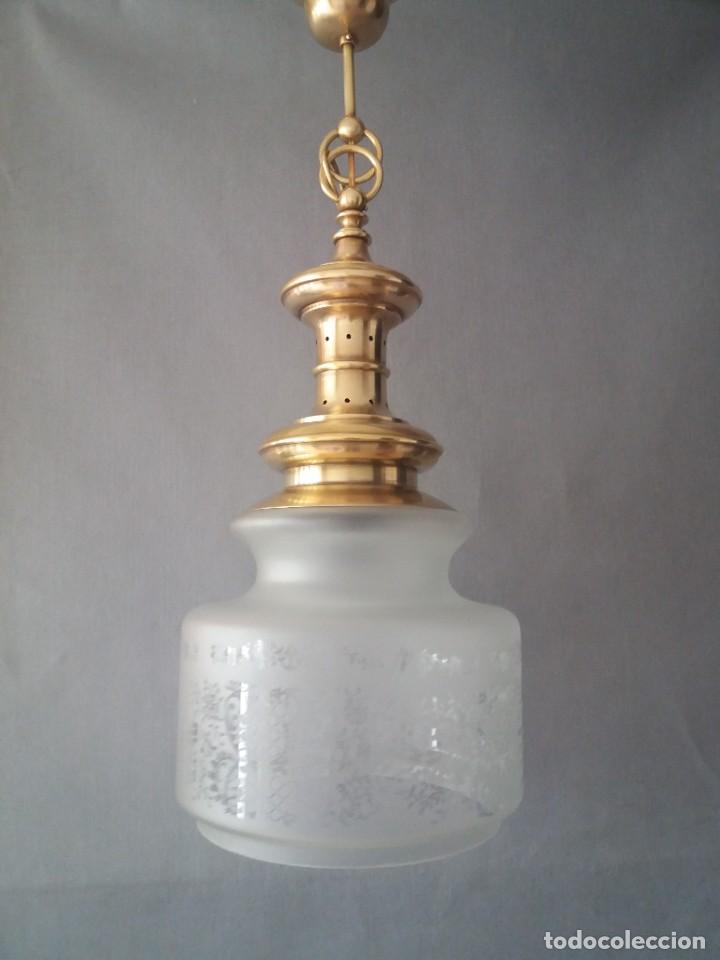 Antig&uuml;edades: PRECIOSA LAMPARA DE TECHO - Foto 1