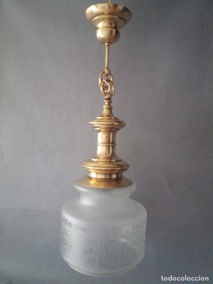 Antig&uuml;edades: PRECIOSA LAMPARA DE TECHO - Foto 2