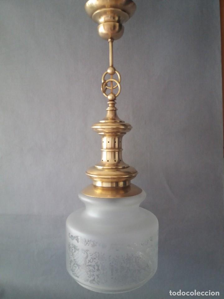 Antig&uuml;edades: PRECIOSA LAMPARA DE TECHO - Foto 6