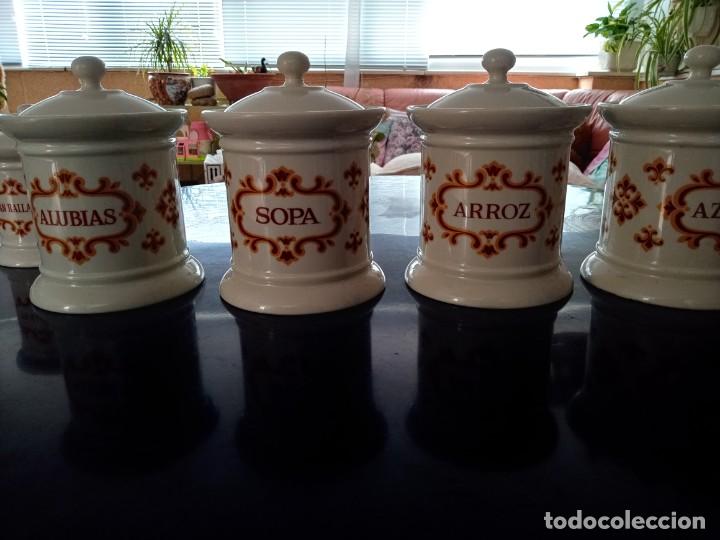 botes de cocina porcelana - Compra venta en todocoleccion