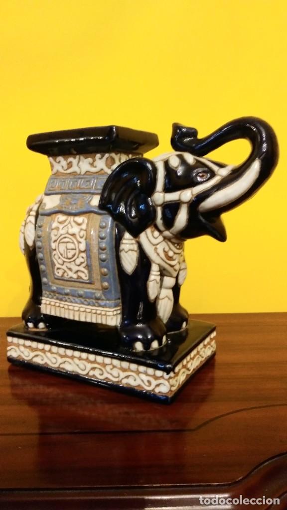 Antig&uuml;edades: ELEFANTE DE PORCELANA - Foto 3