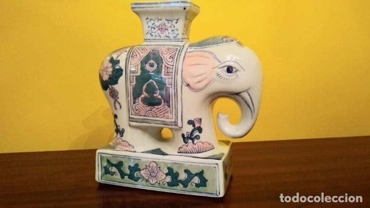 Antig&uuml;edades: ELEFANTE DE PORCELANA - Foto 2