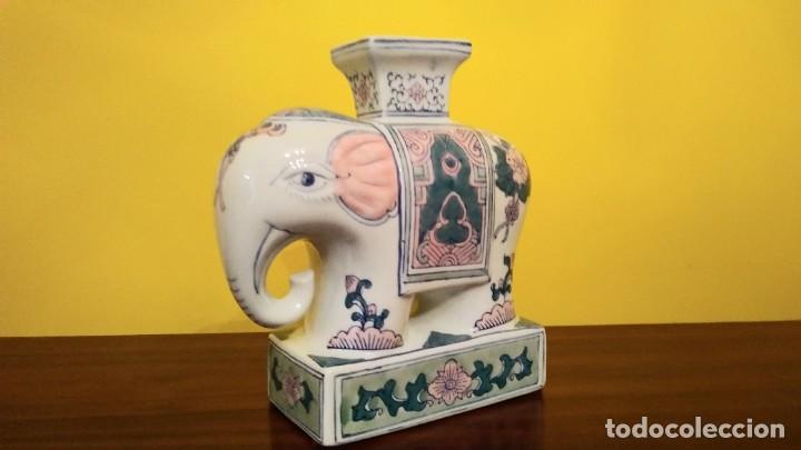Antig&uuml;edades: ELEFANTE DE PORCELANA - Foto 3