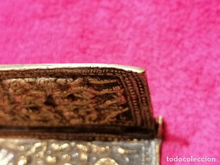 Antig&uuml;edades: ANTIGUO ICONO TR&Iacute;PTICO DE BRONCE. RUSO ORTODOXO - Foto 9