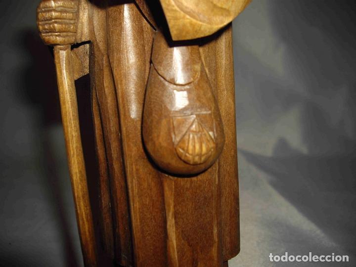 Antig&uuml;edades: TALLA SANTIAGO BASTON - Foto 7