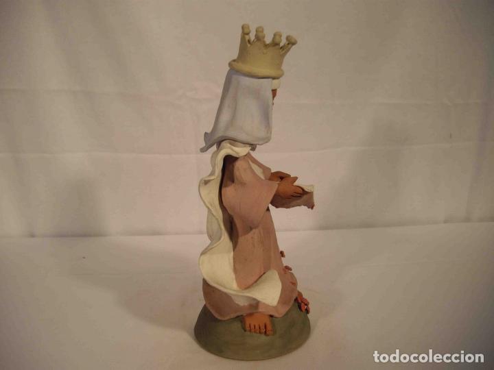 Antig&uuml;edades: FIGURA BARRO REINA - Foto 2