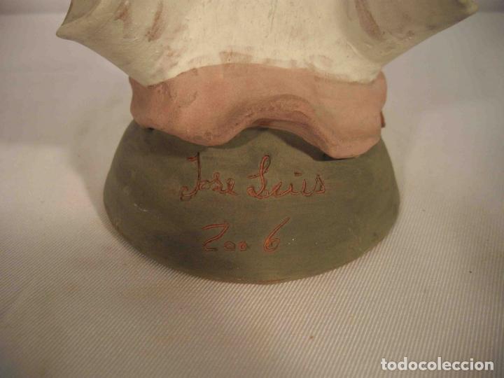 Antig&uuml;edades: FIGURA BARRO REINA - Foto 7