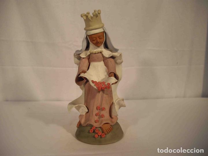 Antig&uuml;edades: FIGURA BARRO REINA - Foto 1