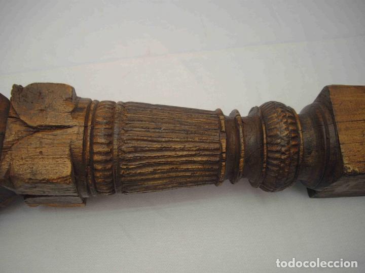 Antig&uuml;edades: COLUMNA PEQUE&Ntilde;A MADERA 53 - Foto 6