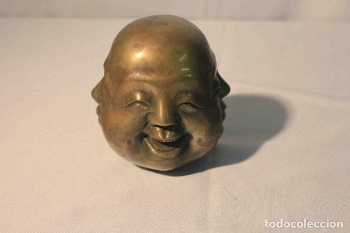 Antig&uuml;edades: FIGURA BRONCE 4 CARAS - Foto 6