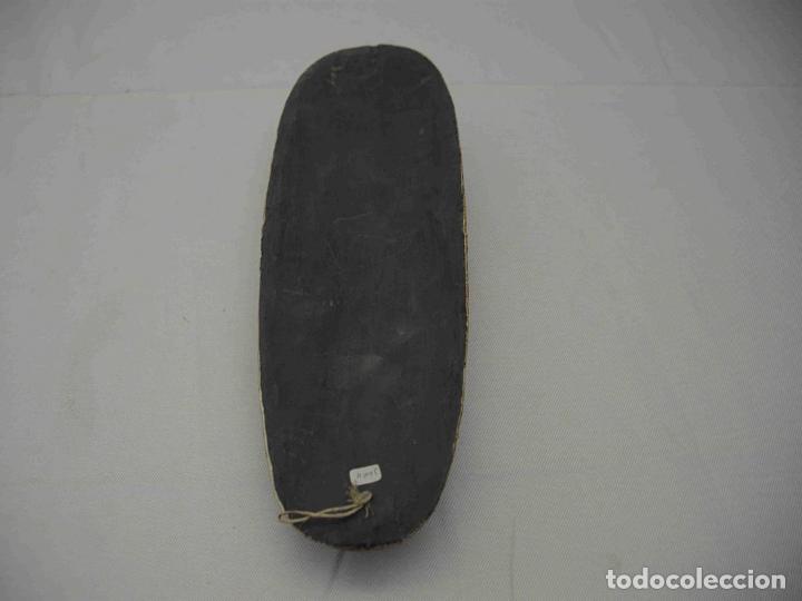 Antig&uuml;edades: MASCARA MADERA ROJO - Foto 6