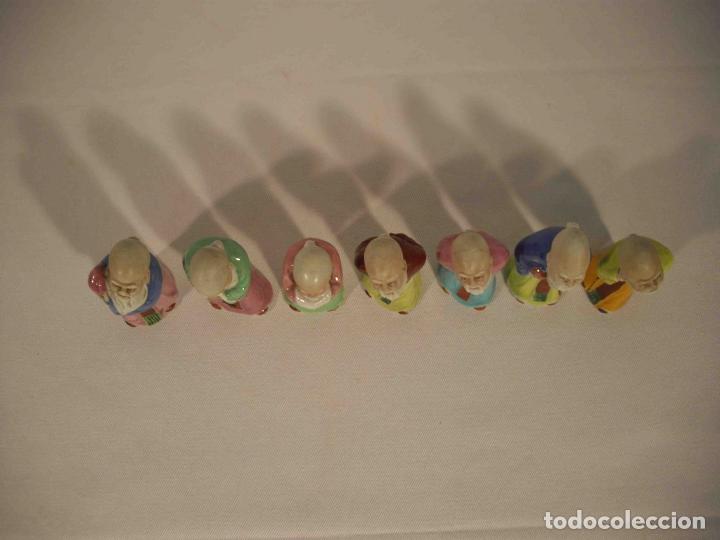 Antig&uuml;edades: SET 7 MAGOS PORCELANA 8 - Foto 2