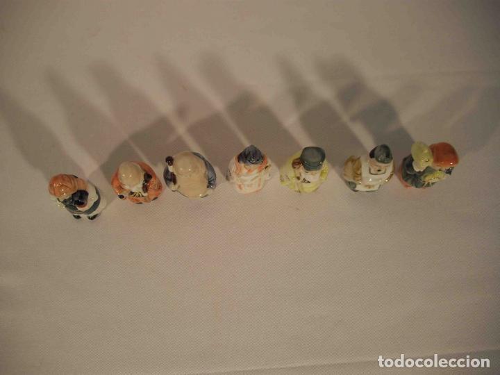 Antig&uuml;edades: SET 7 MAGOS PORCELANA 9 - Foto 2