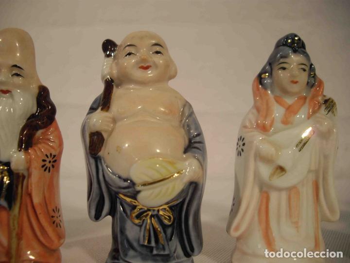 Antig&uuml;edades: SET 7 MAGOS PORCELANA 9 - Foto 5