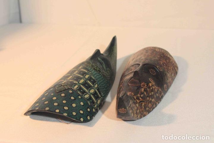 Antig&uuml;edades: PAR MASCARAS DE MADERA &nbsp;&nbsp;&nbsp;&nbsp;&nbsp;&nbsp;&nbsp;&nbsp;&nbsp;&nbsp;&nbsp;&nbsp;&nbsp;&nbsp;&nbsp; - Foto 8