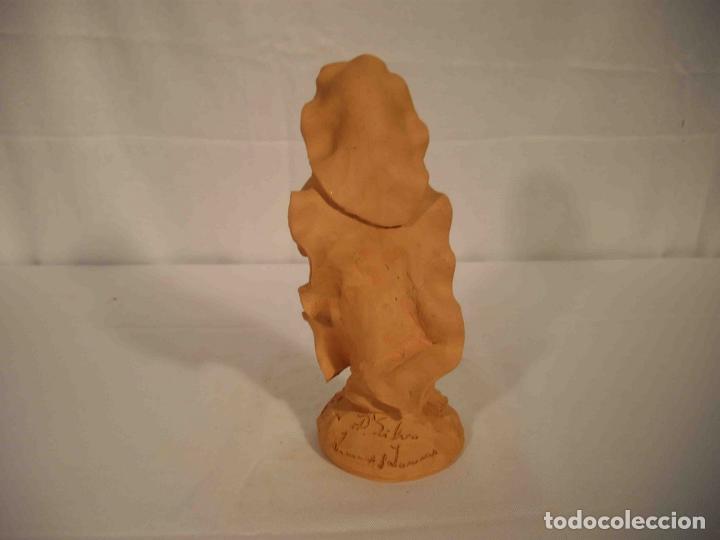 Antig&uuml;edades: FIGURA BARRO NUESTRA SE&Ntilde;ORA DE O - Foto 3