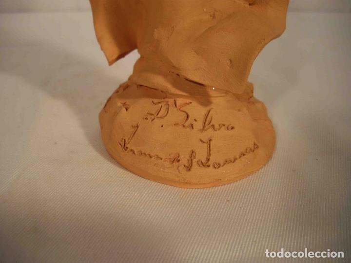 Antig&uuml;edades: FIGURA BARRO NUESTRA SE&Ntilde;ORA DE O - Foto 7