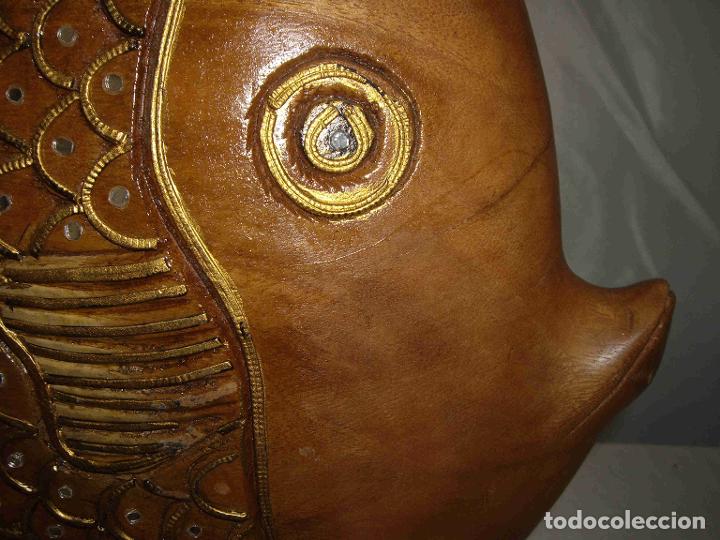Antig&uuml;edades: PEZ MEDIA LUNA MARRON 39 - Foto 5