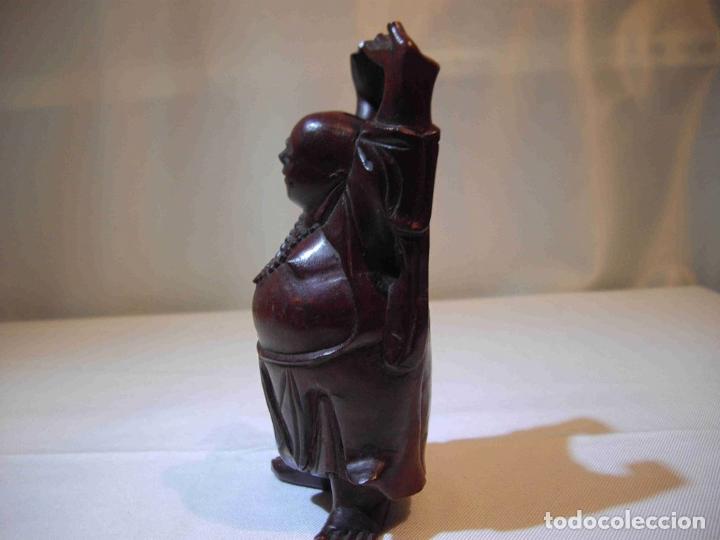Antig&uuml;edades: FIGUR TALLA MADER BUDA BRAZOS ALTO - Foto 2