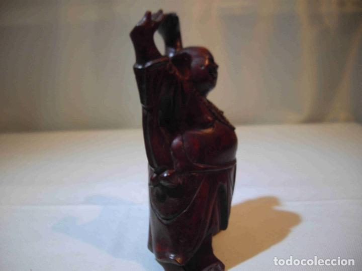 Antig&uuml;edades: FIGUR TALLA MADER BUDA BRAZOS ALTO - Foto 4