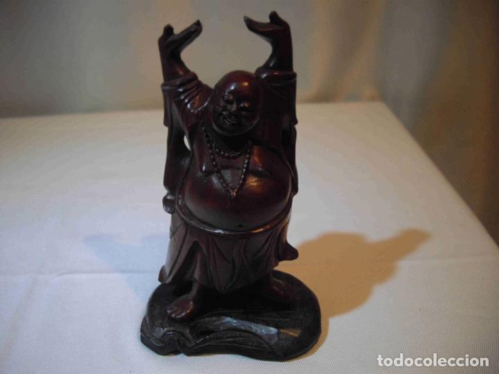 Antig&uuml;edades: FIGUR TALLA MADER BUDA BRAZOS ALTO - Foto 7