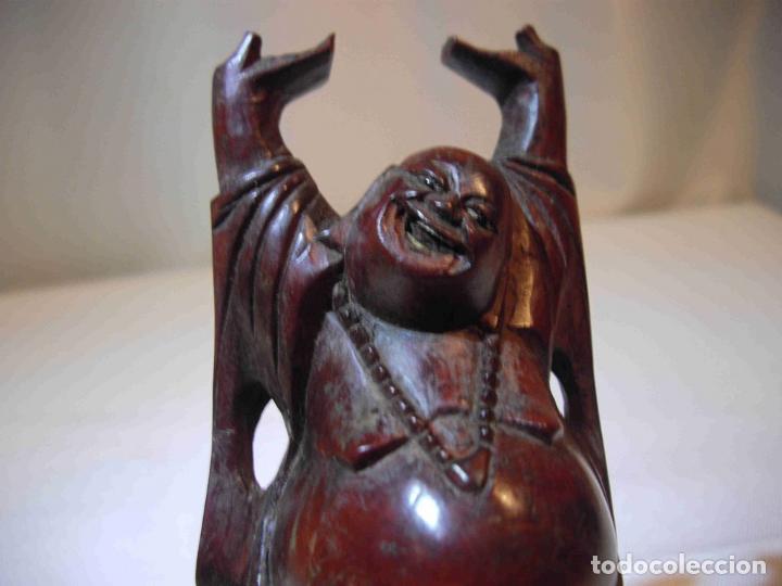 Antig&uuml;edades: FIG. TALLA MADER. BUDA BRAZOS ALTO - Foto 4