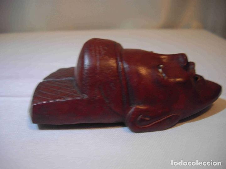 Antig&uuml;edades: MASCARA ORIENTAL TALLA MADERA H - Foto 3